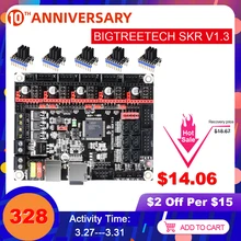 BIGTREETECH SKR V1.3 carte d'imprimante 3D 32Bit contrôle TMC2208 pièces d'imprimante 3D VS rampes 1.4 E3 DIP pour Ender 3 TMC2209 MKS GEN L(China)