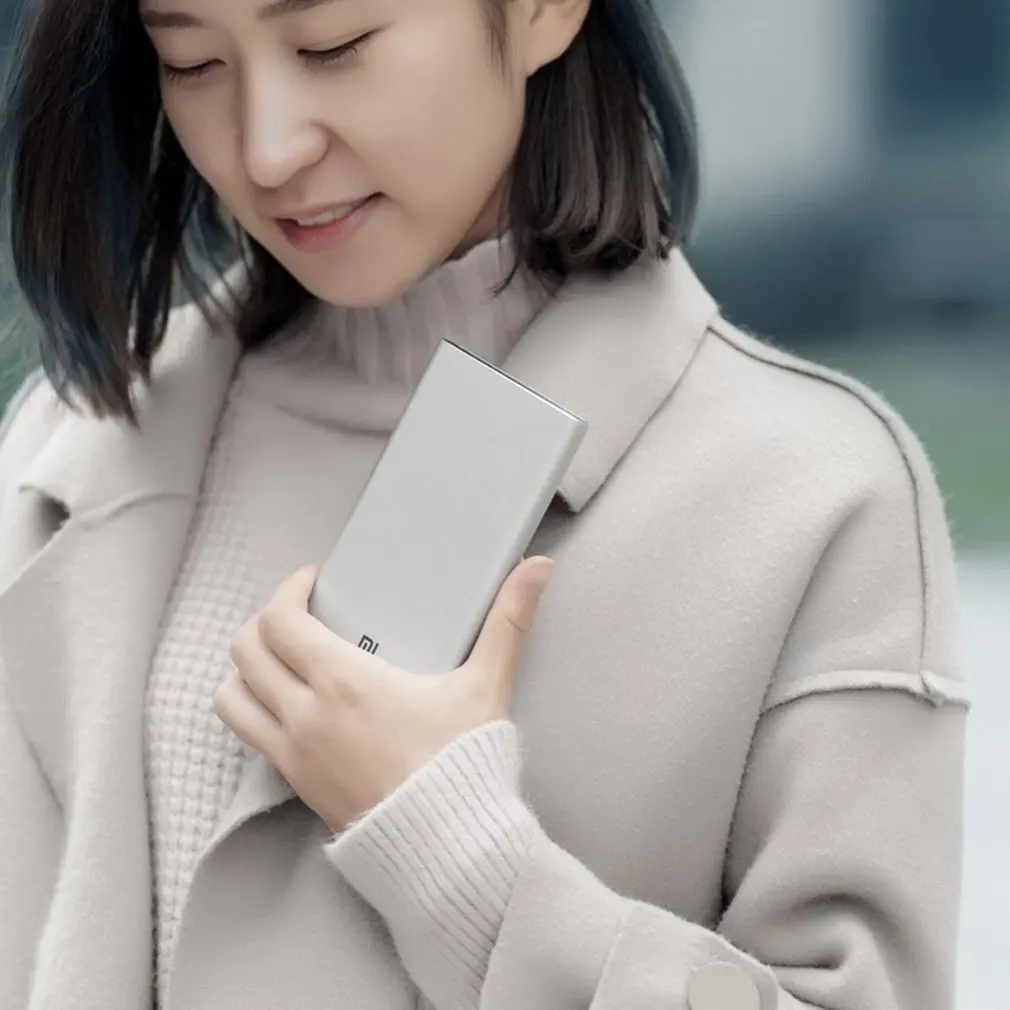 Xiao mi power Bank 3 10000 мАч PLM12ZM usb type C QC3.0 Быстрая зарядка mi power bank 10000 портативное зарядное устройство повербанк
