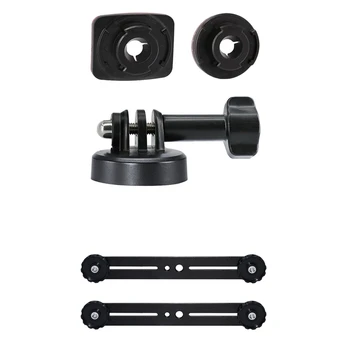 

Bonding Quick Release Base Adapter Bracket for GoPro Hero 8 Black & One-Line Flash Dual-Head Bracket Monitor Bracket
