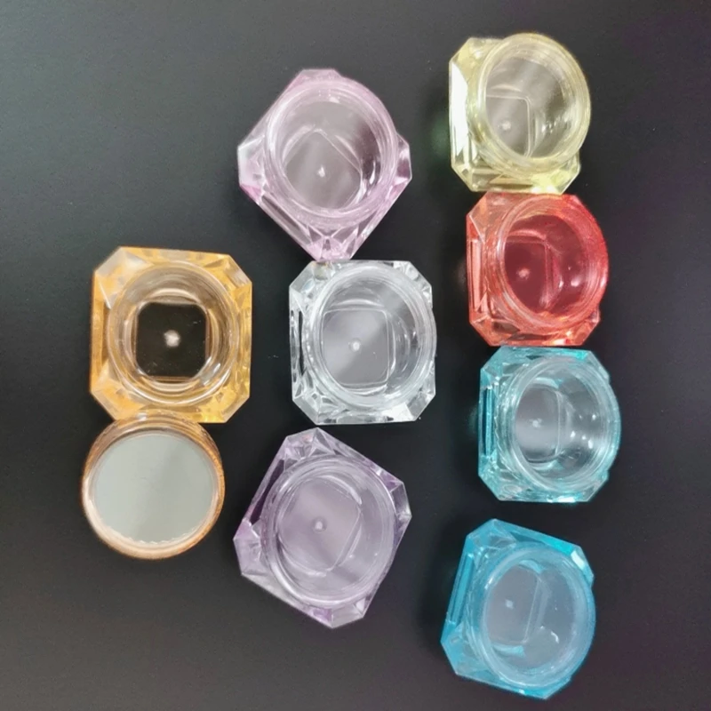 

3g 5g крем с алмазными частицами коробка Отдельная бутылка баночка с тенями для век Косметические упаковочные коробки флакон smaple коробка для образцов помады