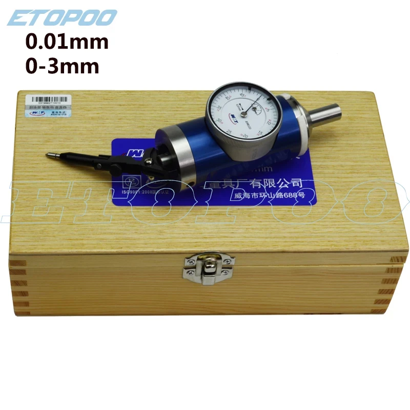 1set Coaxial Centering Dial Test Indicator Set 03mm Center Finder