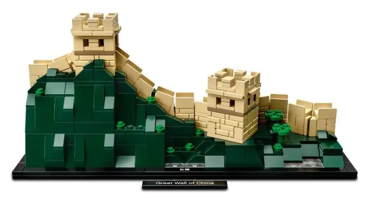 

July New Products Lego LEGO Building Blocks 21041 Architecture Series Core Series China Great Wall Toy Assembled Gift