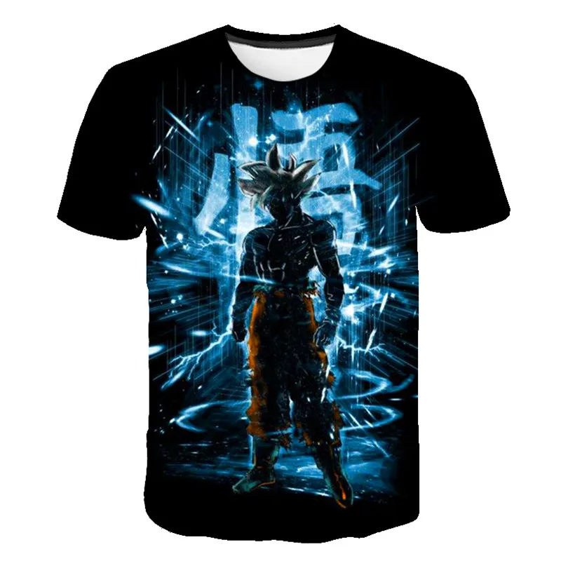 2950 Футболка для взрослых Аниме Dragon Ball Super Saiyan, новинка, летняя Высококачественная Мужская Футболка реглан, повседневные футболки, S-6XL - Цвет: 2950