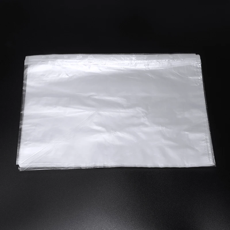 100pcs 3 Holes Loose Leaf Documents Sheet Protectors For 3 Ring Binder,a4  Plastic Pockets Folders Filing Transparent Folder Bag - Binding Combs &  Spines - AliExpress
