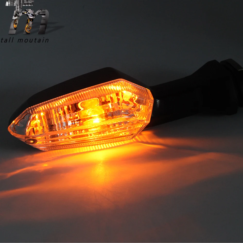Для KAWASAKI Z125 Z250 Z300 Z750 Z800 Z1000 VERSYS 650/1000 ER-6N ZRX1200ZRX120 мотоцикл указатель поворота светильник лампа объектив