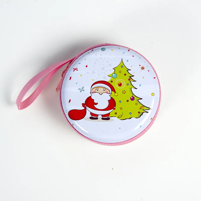 Рождественские украшения для дома Подарочный мешок для монет Noel enfeite De рождественское Рождество украшения Рождественский Декор год Navidad, Q - Цвет: B Pink
