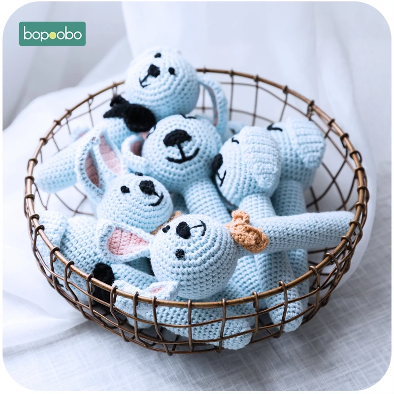 Bopoobo 1 шт. амигуруми мобильный в виде животного для детской кроватки подвесные игрушки, погремушки для младенцев Забавные игрушки развивающие малышей Вязание Детская игрушка