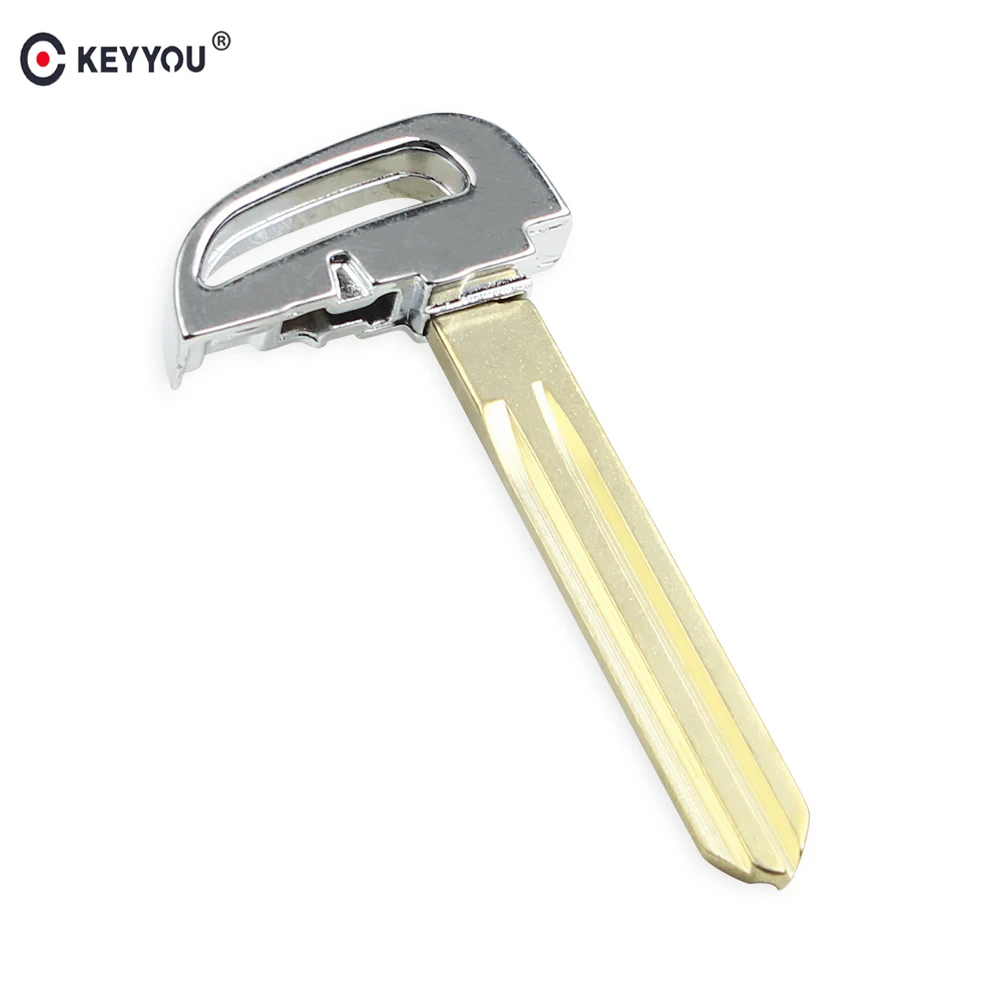 KEYYOU 10 шт. дистанционный умный ключ пустая головка для стержня аварийный вставной для hyundai Elantra IX35 I25 Verna Sportage Автомобильный ключ лопасть uncut