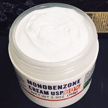 MONOBENZONE 60% белый отбеливающий крем для лица выцветает тон кожи очищает пятна и пигментные пятна 100 г