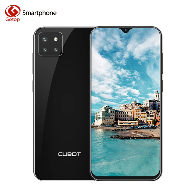 Смартфон CUBOT X20 Pro 4G, 6 ГБ+ 128 ГБ, 6,3 дюйма, Android 9,0, 4000 Мп+ Мп, задняя камера, мА/ч, мобильный телефон с функцией распознавания лица