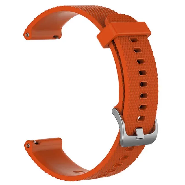 Colorful Plaid Soft Silicone Replacement Strap for Garmin vivoactive3 vivomove HR Smart Wristband for GARMIN Vivoactive 3