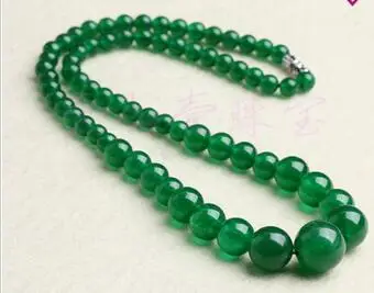 Natural 6-14mm Multicolor Gemstone jade jewelry necklace 17.5 inches | Украшения и аксессуары