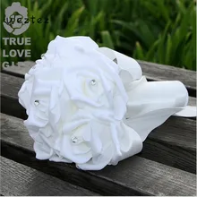 Розы свадебный букет ДОМА вечерние аксессуары для невесты Искусственные цветы SPH151