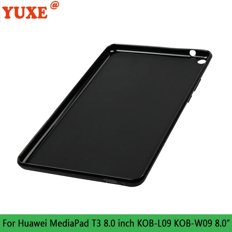 

Чехол для планшета для Huawei MediaPad T3 8,0 дюймов KOB-L09 KOB-W09 8,0 "Funda задняя крышка силиконовый чехол из ТПУ с защитой от ударов при падении и крышка для t3 8,0"