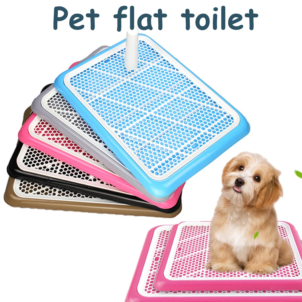 Bandeja de tocador para adiestramiento de perros y mascotas, estera de celosía para interiores, orinal para cachorro, almohadilla para orina, accesorios para perros pequeños y gatos, productos para mascotas
