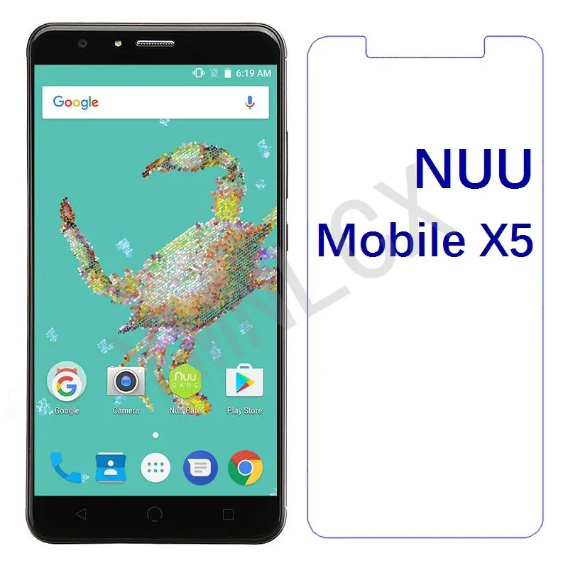 NUU мобильный X5 стекло против царапин Переднее стекло экрана мобильного телефона защитное NUU мобильный X5 закаленное стекло крышка телефона пленка