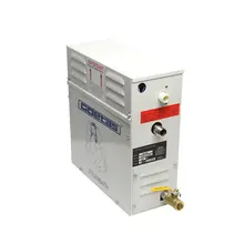 Паровой двигатель для ванной комнаты, 4,5 кВт бытовой и коммерческий влажный Пароварка с защитой от перегрева, цифровой дисплей внешний контроллер