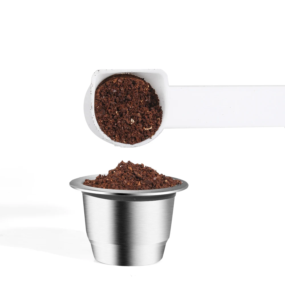 Reusable Stainless Steel Coffee Capsule For Nespresso Refillable 5g Sadoun.com