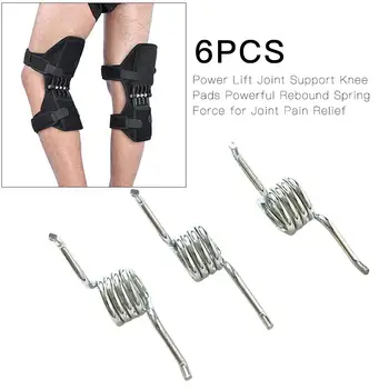 

6PCS Power Lift Joint Support Knee Pads Powerful Rebound Spring Force for Joint Pain Relief