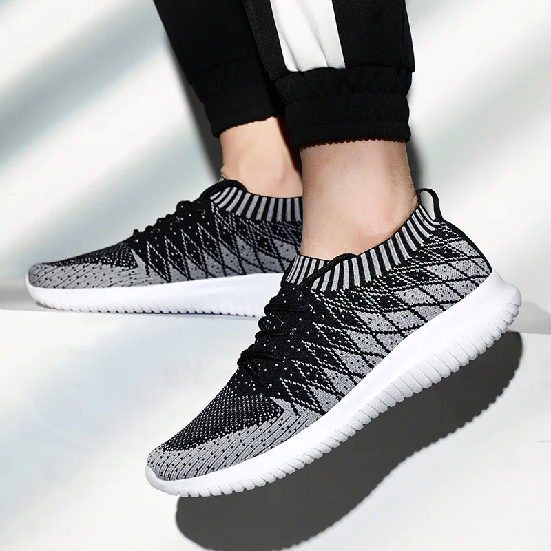

2019 Spring And Summer Explosion New Style Breathable Men Sports Footwear Students Korean-style Large Size Shoes Single