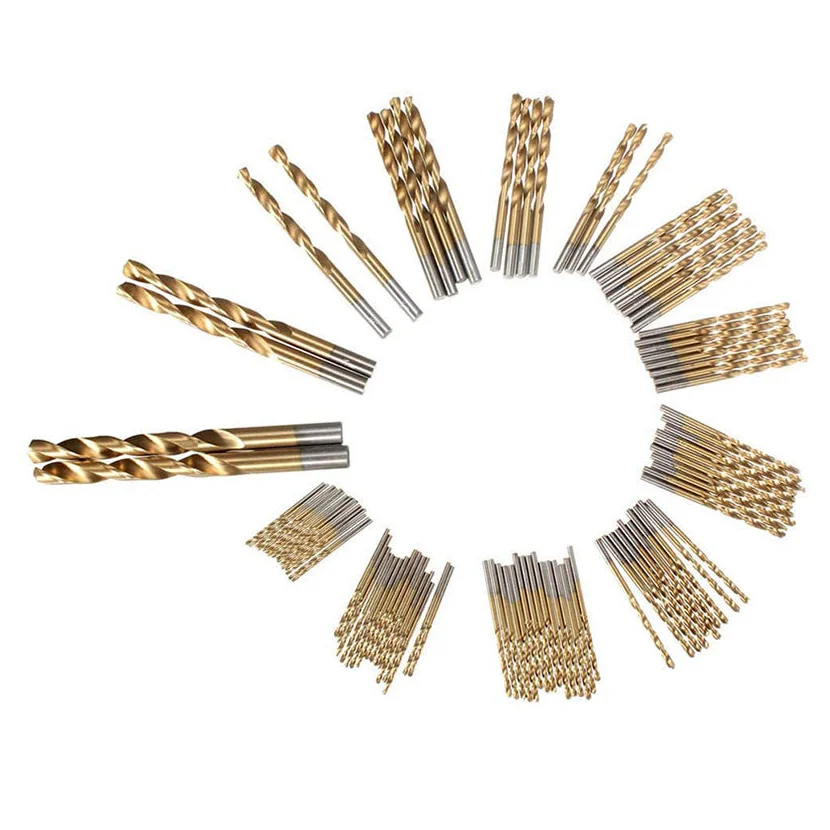 Рисунок 4 - 99 Сверл с титановым покрытием