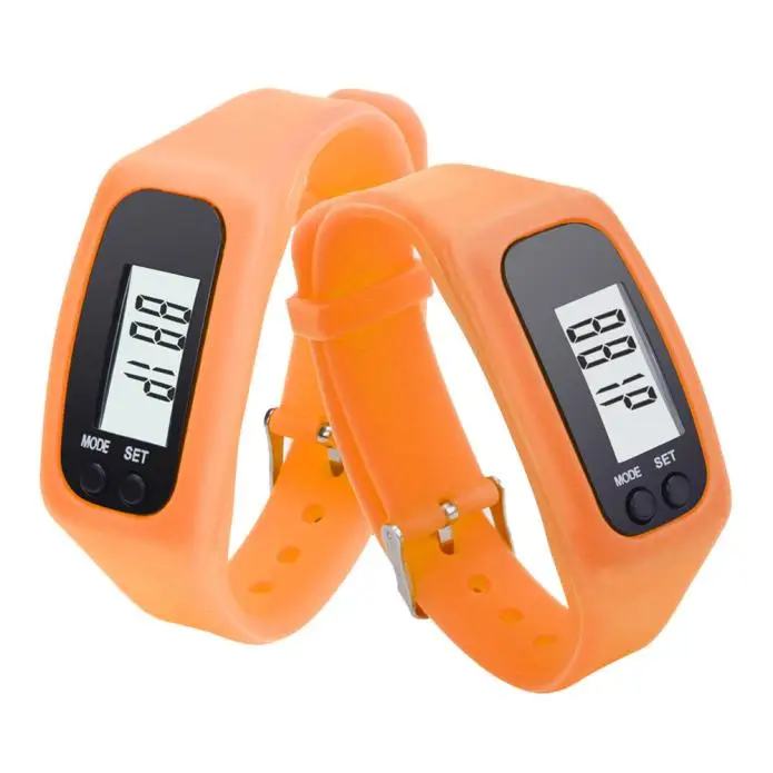 

Digital LCD Pedometer Run Step Walking Distance Calorie Counter Watch Bracelet Sports Fashion Electronic Clock Relogio Masculino