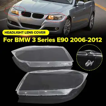 

Left/Right Car Headlight Lens Plastic Cover Clear Headlamp Shell for BMW 3 Series E90 2006 2007 2008 2009 2011 2012
