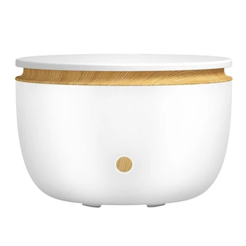 

500Ml Ultrasonic Aromatherapy Essential Oil Diffuser Humidifier, Adjustable Fog Mode, No Water Automatic Closing