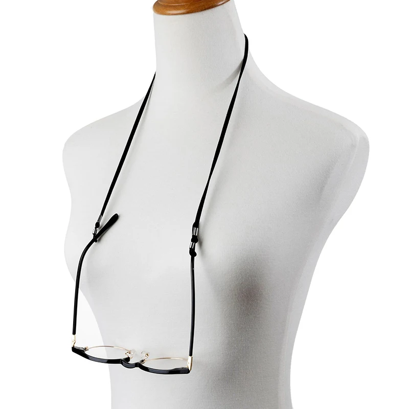 Glasses Straps 70cm Leather Strap Glasses Lanyard Women's Neck Cord Solid Color Glasses Chain Men's Sunglasses Eyeglasses Rope Eyewear Holder