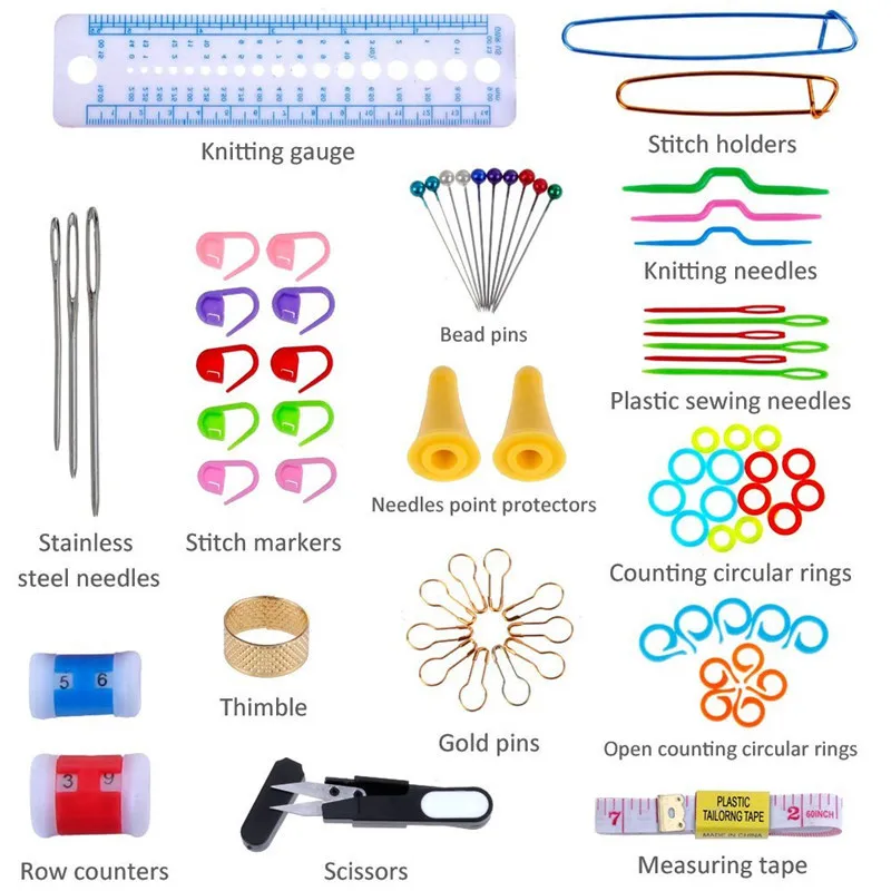 100Pcs-22Pcs-DIY-22-Sizes-Crochet-Hooks-Needles-Stitches-Knitting-Craft-Case-Crochet-agulha-set-Weaving(5)