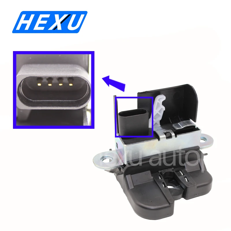 Rear Trunk Lid Lock Latch For Volkswagen Golf Mk5 Seat Leon Passat B6