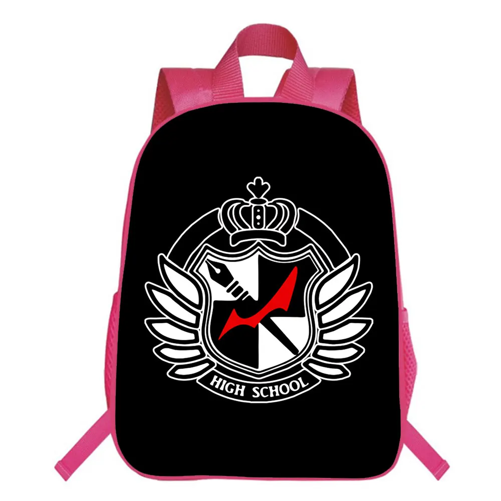 Danganronpa Backpack Monokuma Boy Girl Daily School Backpacks Men Women Laptop Rucksack Cartoon Anime Teen Cosplay Travel Bag