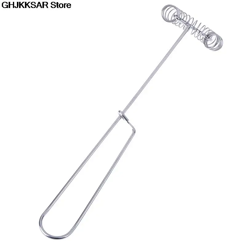 Description Picture 6 of item1PC Spring Egg Stirrer Beater Baking Pastry Tools Coil Whisk Milk Blender Whisking