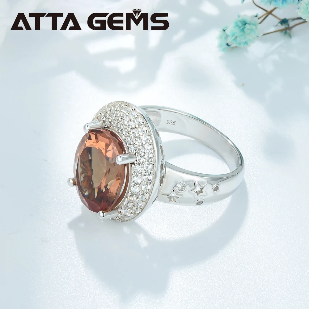 Кольца Zultanite Sterling Siver, кольца унисекс, 8 карат, камень Diaspore, женские кольца на свадьбу, помолвку, подарки на день рождения, S925