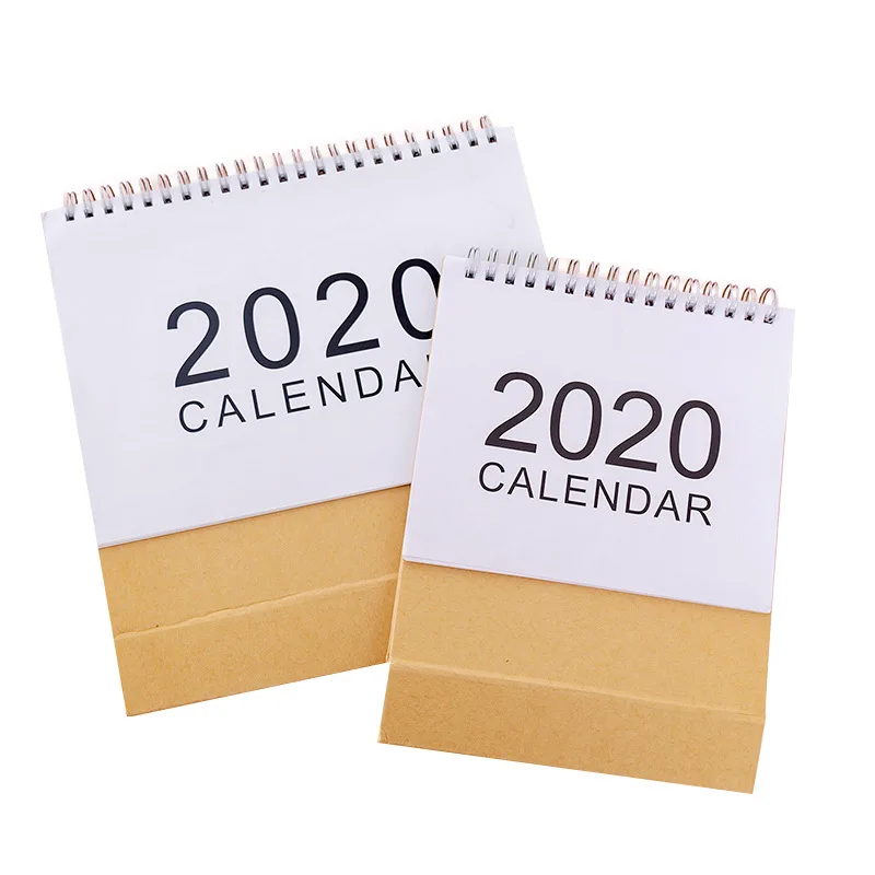 Planner Simple Desktop Calendar Desktop Paper Calendar Dual Daily Scheduler Table Planner Yearly Agenda Organizer