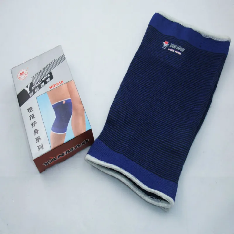 1 Pair Breathable Knitting Knee Pads Compression Stretch Knee Support Protector Leg Warmer Arthritis Injury Gym Sleeve Free Size