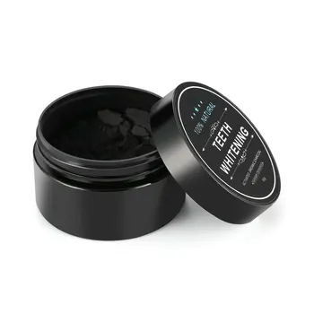 

30g Black Activated Bamboo Charcoal Tooth Powder Oral Hygiene Cleaning Teeth Whitening Stains Tartar Removal Tooth White