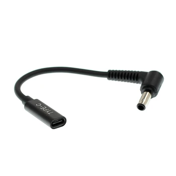 

14cm PD Type-C To 5.5x3.0 Cable Charge Wire For Samsung Notebook Adapter 5.0*3.0mm