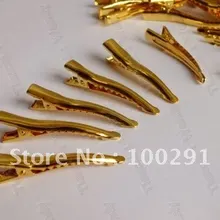 Ювелирные изделия для волос, сделай сам, фурнитура-35 мм, 1000 шт., античный медный цвет, металлические зажимы для волос с зубчиками