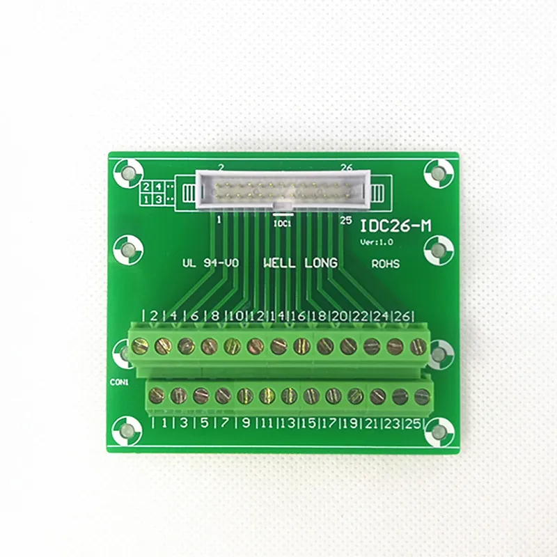 DC3 26P 2x13Pins верхняя переходная плата, клеммный блок, разъем