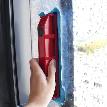 

Double Side Magnet Window Cleaner Glass Cleaner Fits For 3-28mm Glazing Cleaning Tool Efficient Thick Glass Wiper 3