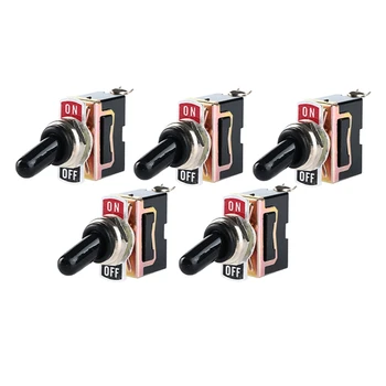 

X5 Toggle Switch Heavy Duty 20A 125V SPST 2 Terminal ON/OFF Car Waterproof ATV