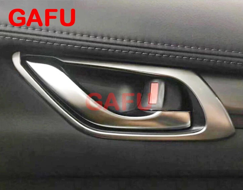 Для MAZDA CX-5 CX5 2017 2018 крышки чаши для ручек двери автомобиля хромированная отделка ABS