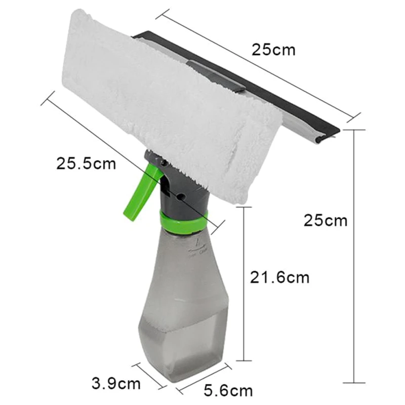 Spray Water Type Brushes Cleaning Airbrush Glass Wiper Glass Brush Cleaner Car Window Scratching Home Kitchen Washing T