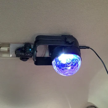 

Car Interior Windshield Atmosphere Music DJ Rhythm Sensor Control Strobe Magic USB Colorful LED Accessories Lighting Lamp