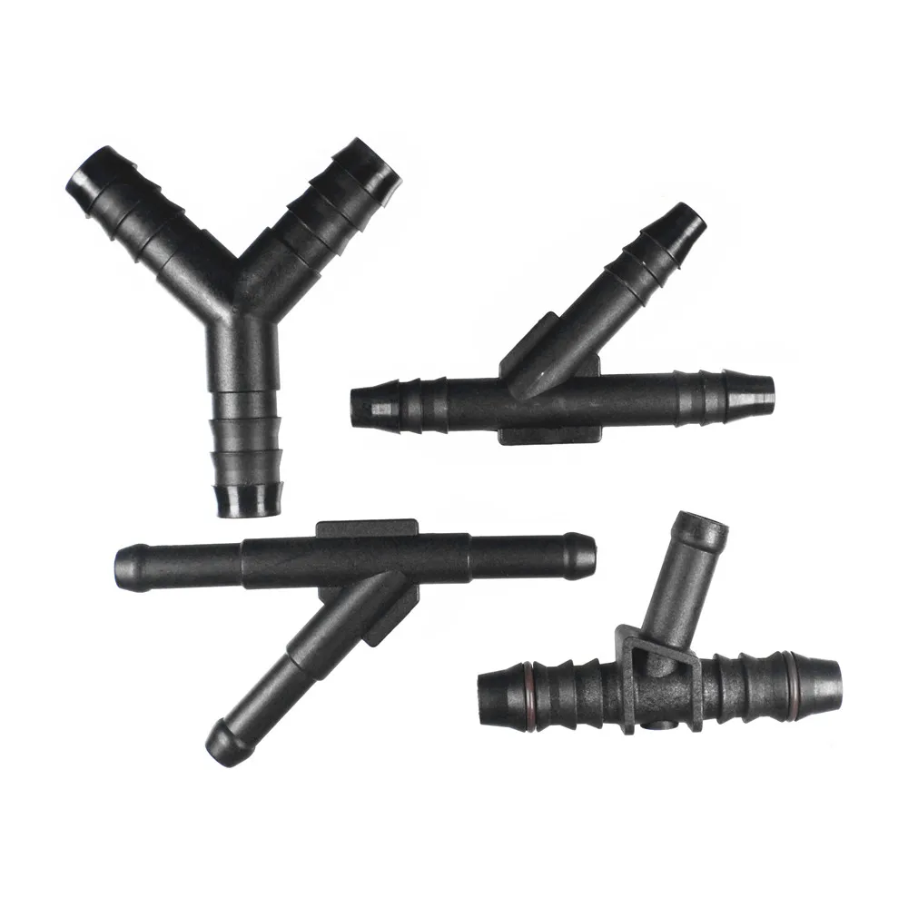 AutopartsPlasticYshapefuelhosefittingfitforCorrugatednylon