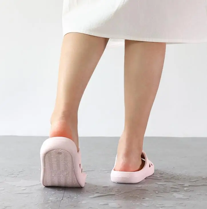 Xioami New summer Bathroom sandals and slippers indoor comfortable non-slip bottom soft thick bottom couple home flip flop