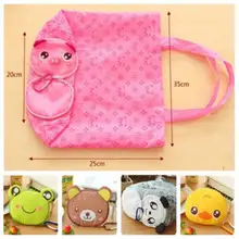 Мультяшное животное Складная хозяйственная сумка многоразовая эко-сумка панда лягушка, Свинья медведь Водонепроницаемая Экологическая сумка