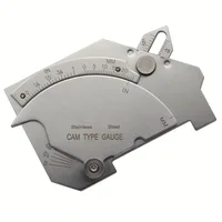 Welding Gauge Inspection Gage Weld Seam Bead Fillet Crown Test Ulnar Ruler Degree Angle Measure tool HI-LO Pipe Feeler Gauge 2