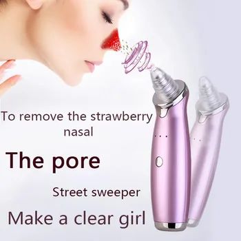

Beauty Apparatus For Microdermabrasion and Extracting Acne and Fat Electric Suction Black Instrument Cleansing Instrument